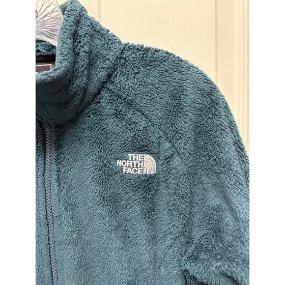 North Face Thick Fleece Teal Blue AMVD Jacket Winter Sports Layer Women’s Size M - Picture 3 of 10